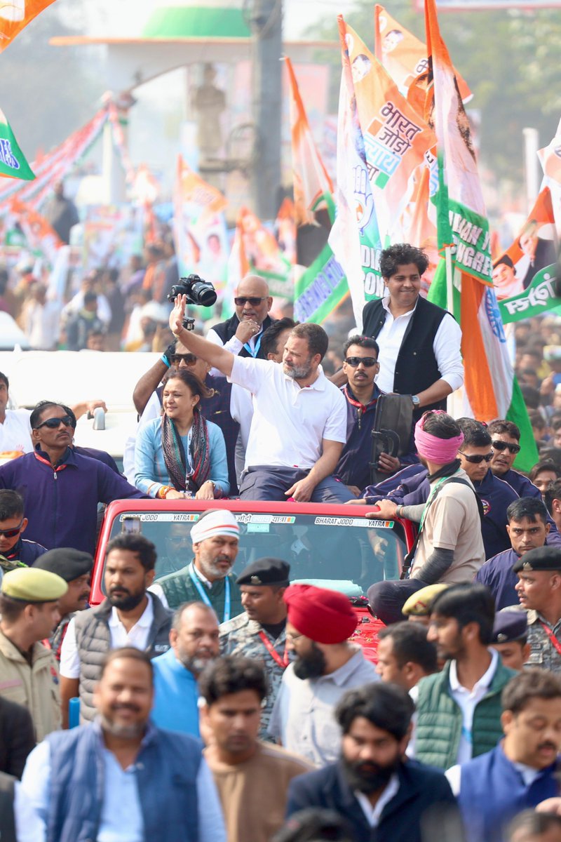 ShayarImran's tweet photo. भारत जोड़ो न्याय यात्रा - प्रतापगढ़ https://t.co/o5PTIS529s