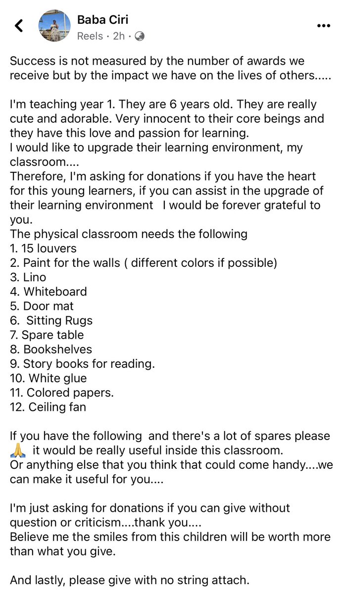 romeofiji's tweet photo. A rural teacher in need. She is one of many teachers that teach from their hearts. 

If you know someone message her fb page. https://t.co/hpOaHkKM4d
