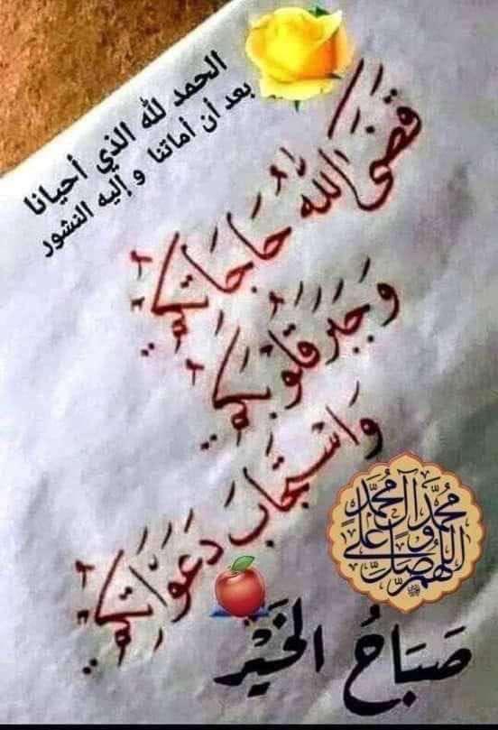 👏اللهمَّ أنت المعين وبك الأنفس تستعين وبك القلوب 
تستكين اجعلنا لنعمك شاكرين
 وبقضائك راضيين،وبذكرك 
 متلذذين، وبرضاك طامعين
 وفي ظل عرشك آمنــــــين مطمئنين وفي الجنة خالدين..   
👏 اللهـــمّ آمـــــين 👏
 صباح الخير والسعاده❤️🙋‍♂️
#حاتم_القرعان 💞