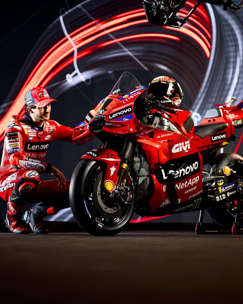 PeccoBagnaia's tweet photo. #QatarTest 🇶🇦 

#Go1Free https://t.co/pL7p1pfmHY