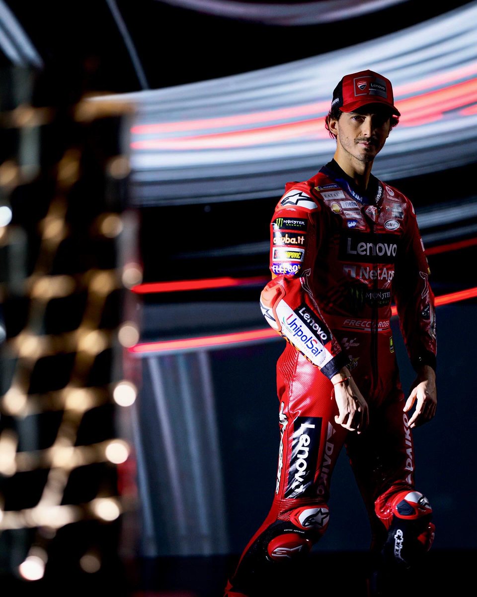 PeccoBagnaia's tweet photo. #QatarTest 🇶🇦 

#Go1Free https://t.co/pL7p1pfmHY