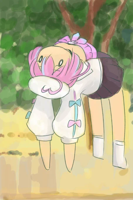 白いぱねち 1894年 油彩 #まじぱねぱれっと 