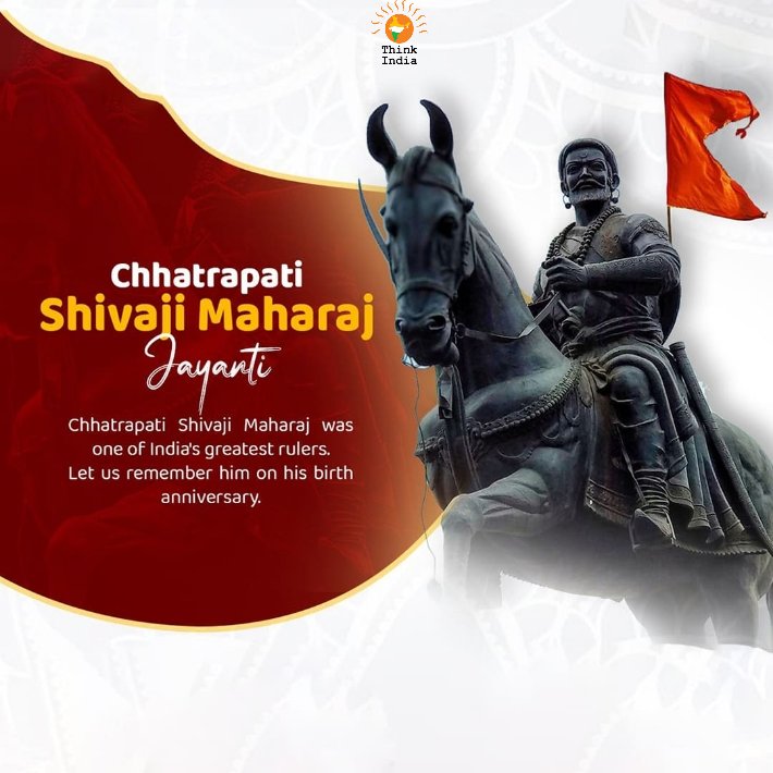 TINLUJAA's tweet photo. Celebrating the valor and legacy of the great warrior king, Chatrapati Shivaji Maharaj! 🚩** On this auspicious occasion of his birth anniversary, let's remember his unwavering courage, indomitable spirit, and profound love for his motherland. https://t.co/YEnVrjH0O3