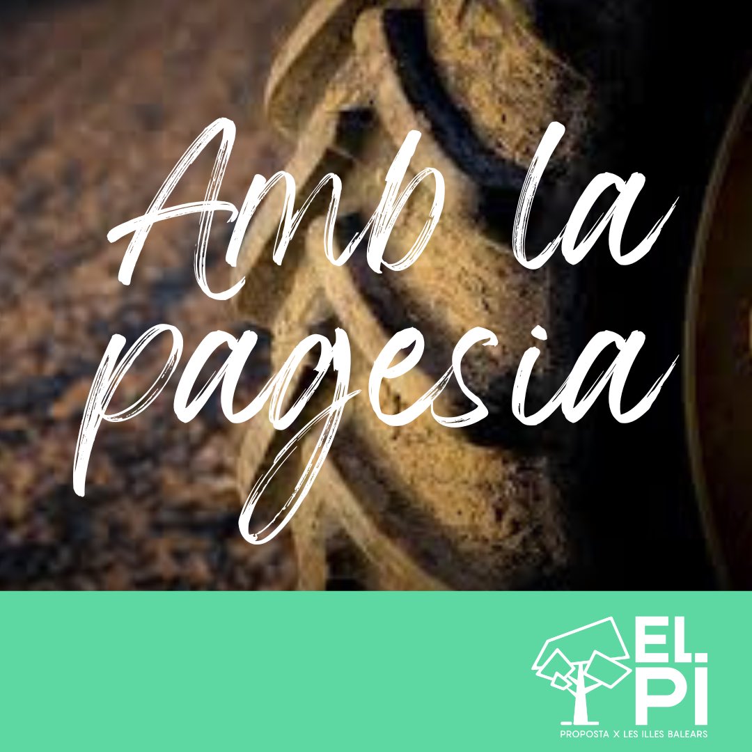 ElPi_IB's tweet photo. 🟢 El Pi sempre amb la pagesia de les nostres illes.

🚜🥬🐄🐟

#SomElPi
#SectorPrimari
#SomIlles https://t.co/awTqBlZbHF