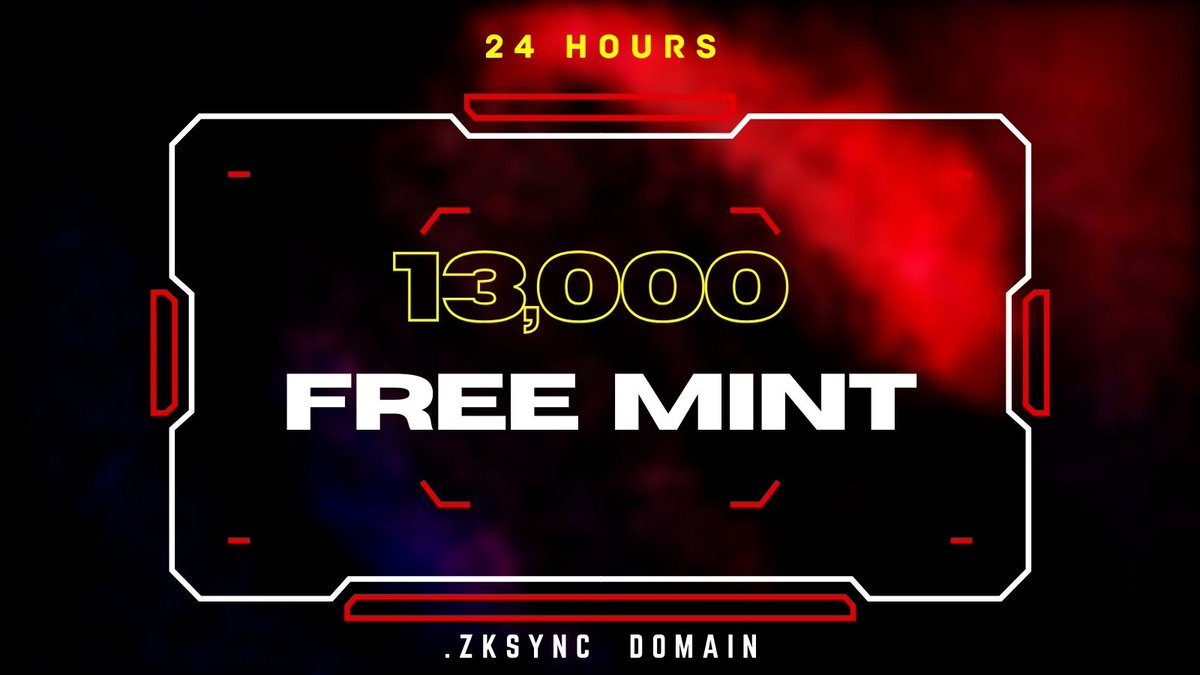 ⏰⏰ In the past day, over 13,000 address have participated in the Free Mint. The Free Minting continues, and addresses holding a zkSync domain can mint 1 million Bee and 1 NFT for free. 🚗 Mint Now: zns.is 🎁 10,000 ZNS to 30 people ✅RT & Tag 3 & Address