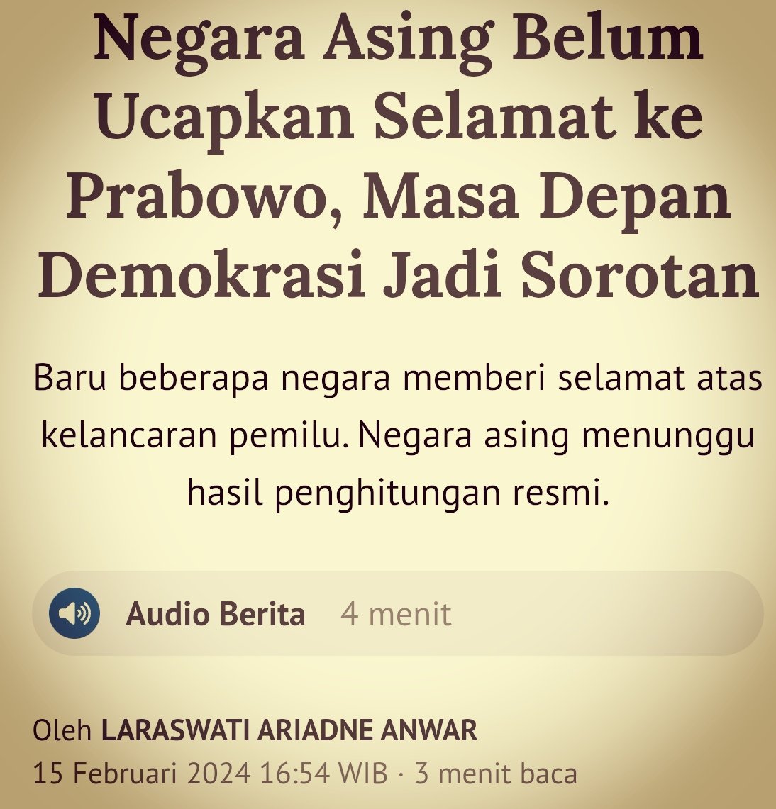 Habieb Selow tweet media