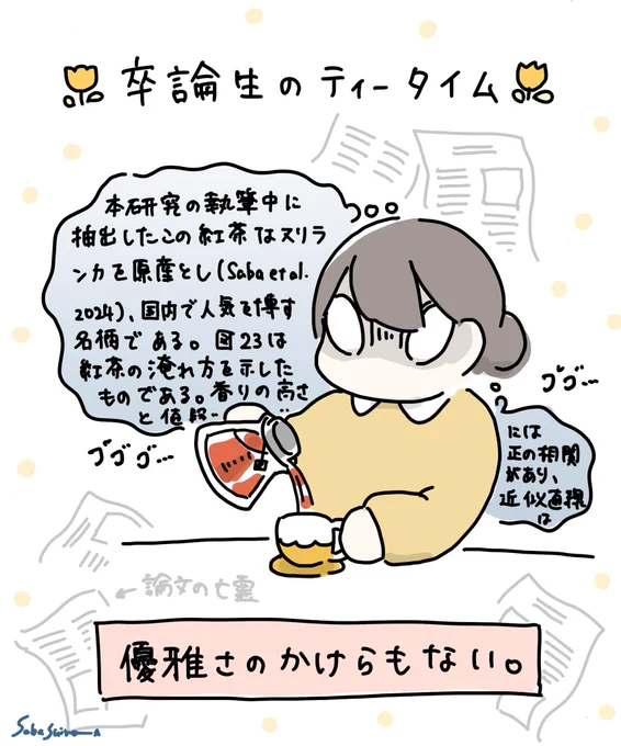 頭の中まで論文になっている卒論生(みなさんお疲れ様でしたっ!) 