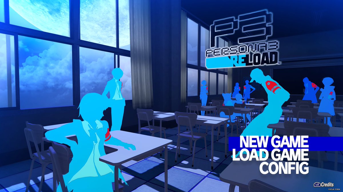 starting my mostly blind playthrough of p3r! ٩( ᐛ )و