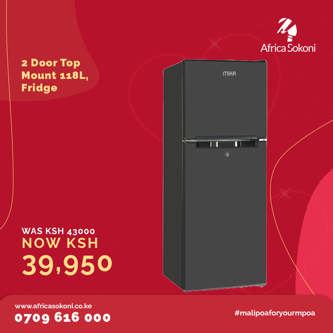 Looking for a 2-door fridge? well, here it is at 39,950. Buy Now, ☎Call 0709616000 📲Whatsapp 0725616000 🔗bit.ly/3SCR4Ru #LoveYourCart #FebruaryFinds #ValentinesDeals #ShopTheLove #HeartfeltGifts #FebruaryFavorites #GiftsForHer #GiftsForHim #SpreadLoveShopOnline