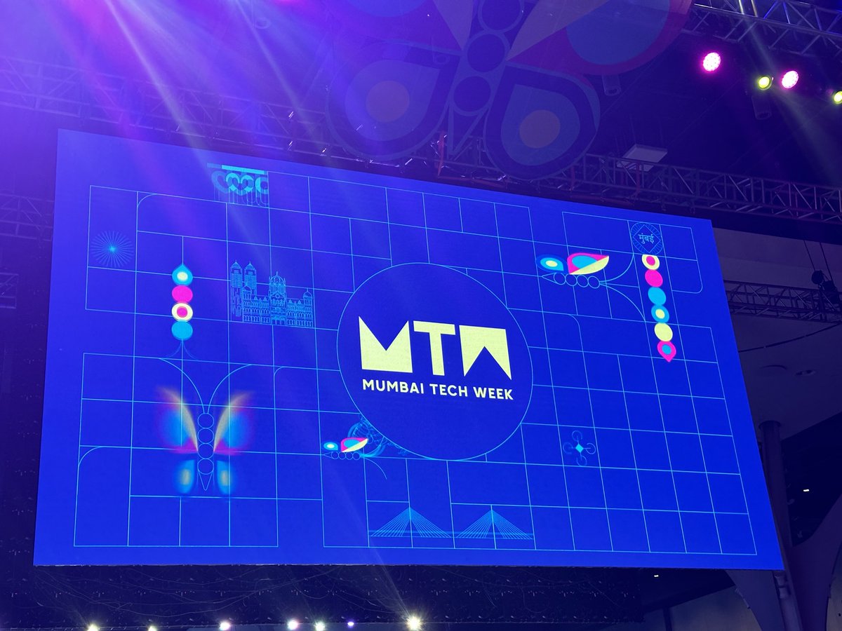 prasadramdas's tweet image. #mumbaitechweek