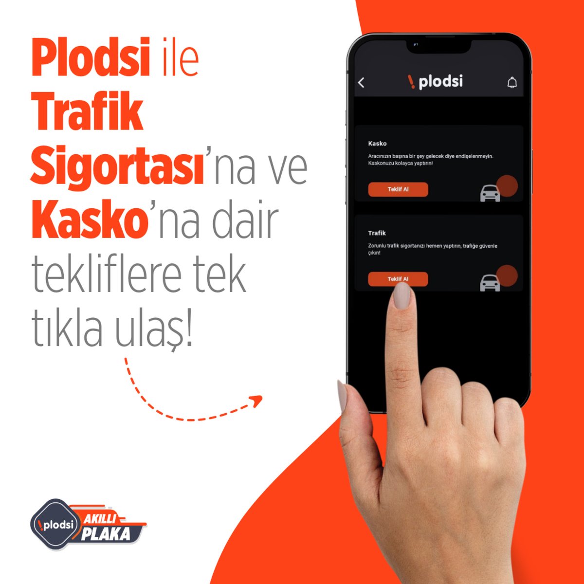 ✅ Plodsiden sigorta butonuna tıkla bilgilerini gir, teklifleri karşılaştır, ve sana en uygun olanı al.
#Plodsi #akilliplaka #Sigorta #Fintech