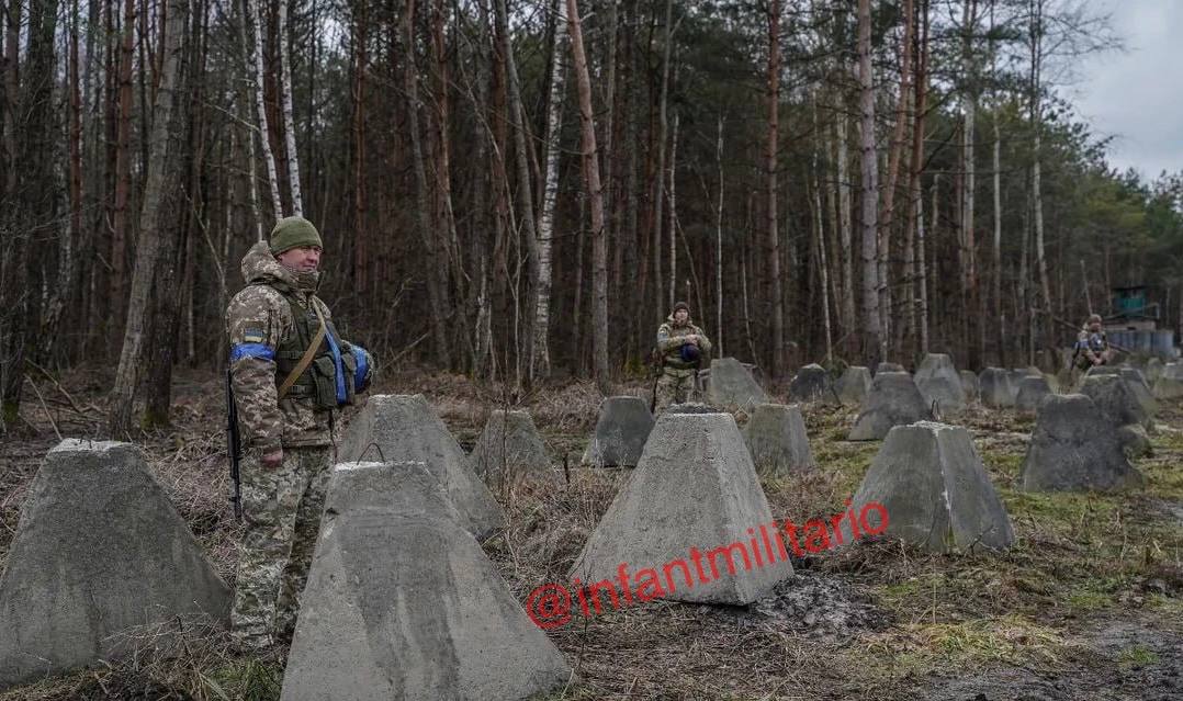 💡🇺🇦 New photographs of Ukrainian fortifications have appeared on the border with Belarus in the Volyn region. #UkraineWar #Ukraine️ #Russia #BAFTAs #BaddiesEast