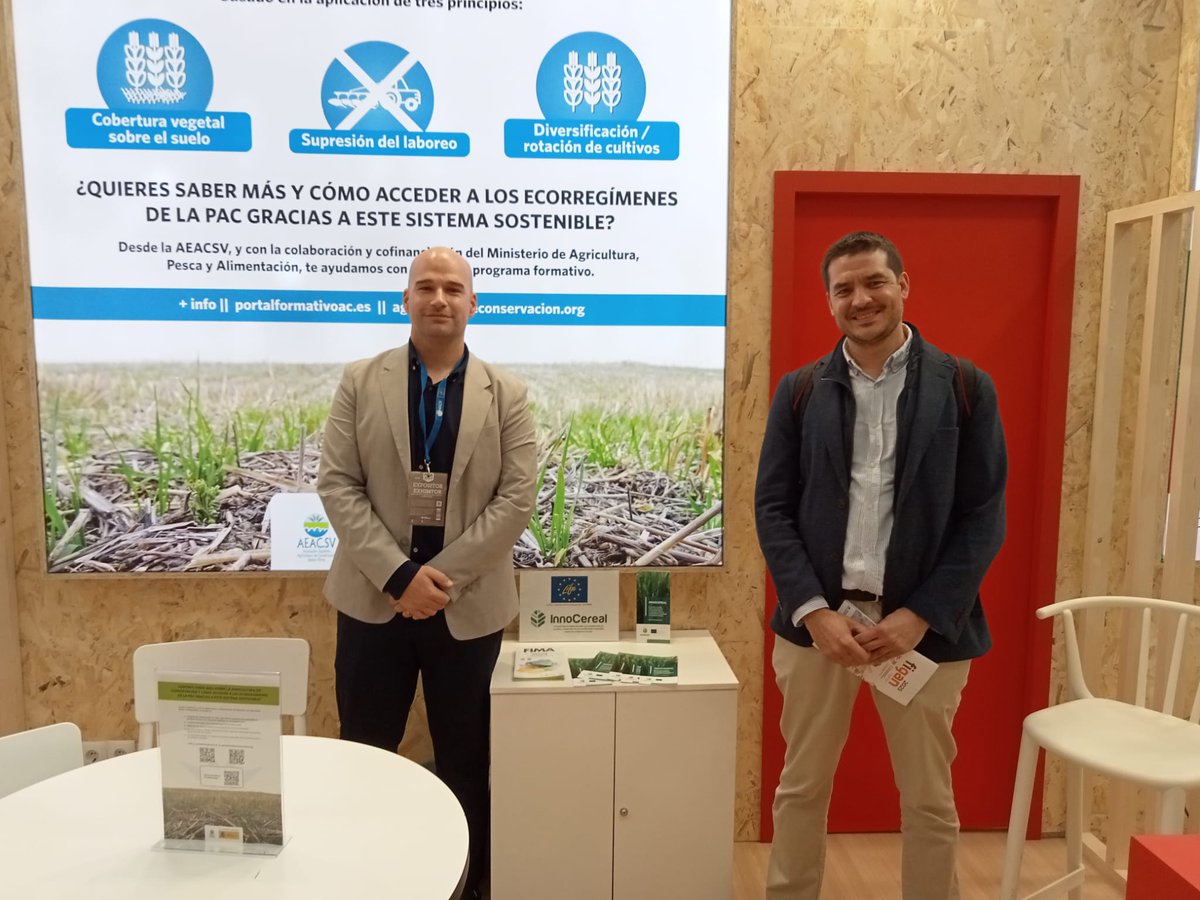 Life Innocereal EU (@life_innocereal) on Twitter photo 📸Más imágenes del proyecto europeo #LIFEInnocereal en el espacio de la <a href="/AEACSV/">Ag de Conservación</a> ubicado en el stand del @mapagob durante la <a href="/fima_agricola/">FIMA 2026</a>
de Zaragoza
<a href="/LIFEprogramme/">LIFE Programme</a> #LIFEproject 📸Más imágenes del proyecto europeo #LIFEInnocereal en el espacio de la <a href="/AEACSV/">Ag de Conservación</a> ubicado en el stand del @mapagob durante la <a href="/fima_agricola/">FIMA 2026</a>
de Zaragoza
<a href="/LIFEprogramme/">LIFE Programme</a> #LIFEproject