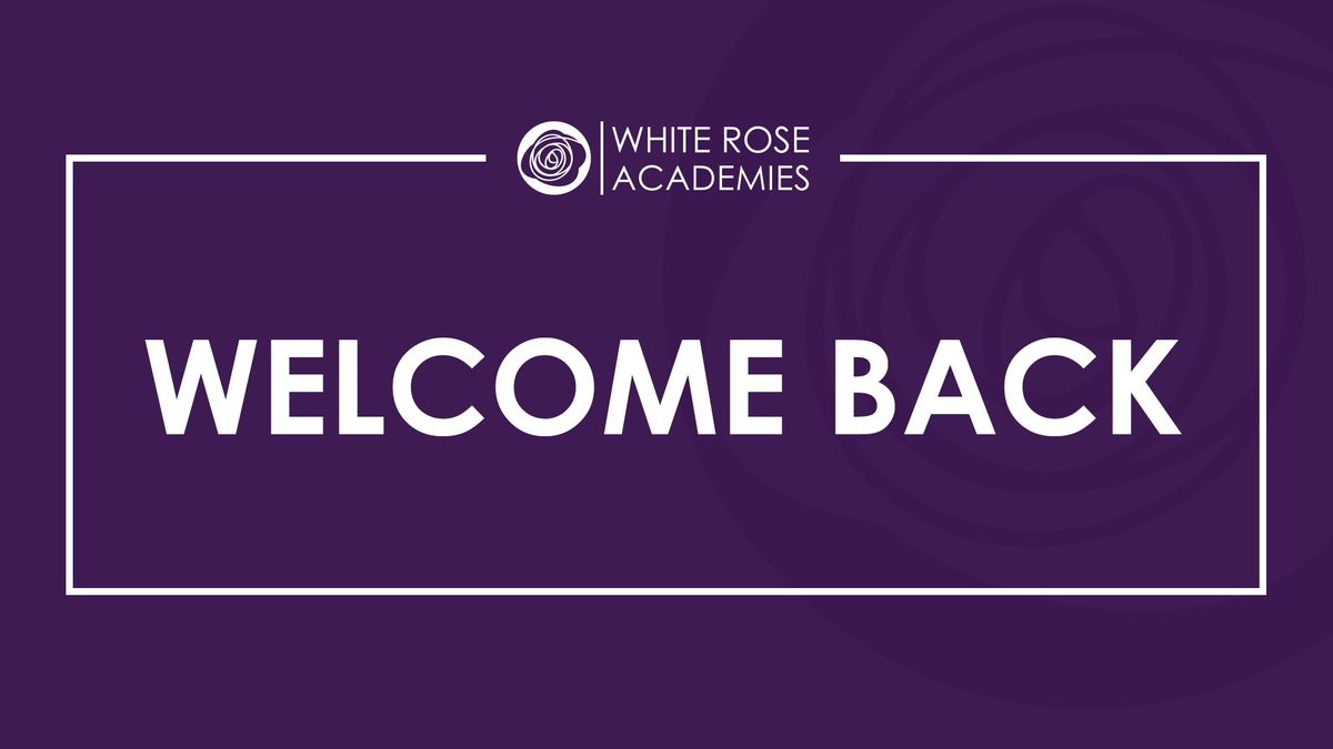 We look forward to welcoming all our students and staff back today.