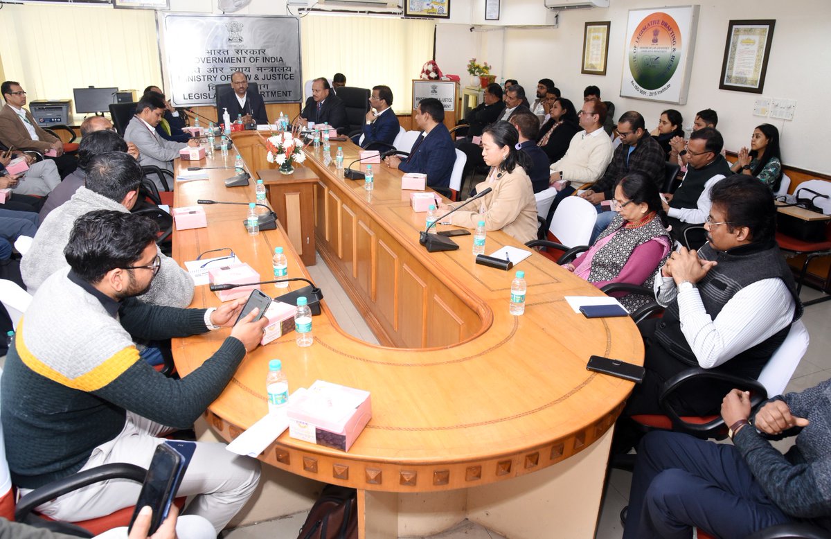 MLJ_GoI's tweet photo. Inaugural session of 25th Appreciation Course in Legislative Drafting at the Institute of Legislative Drafting and Research.
#LegislativeDepartment #LegalEducation #ILDR
@arjunrammeghwal @OfficeofARM @pib_law @mygovindia https://t.co/Ulqml0eY0R