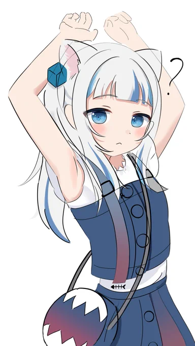 次のイラストのラフです 