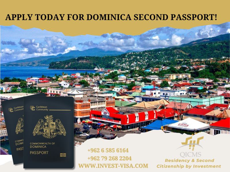 invest_visa_com's tweet photo. #Dominica #Secondpassport in 6 months, visa free travel to 144 countries, including Schengen Area.
Phone +962 6 585 6164
https://t.co/o5z9Hqtn8j
#QICMS #invest_visa #إنفست_فيزا
#FastestCitizenship #immigration #الاستثمار #الأردن #جواز_سفر #دومينيكا #الجنسية_الثانية #الكاريبي https://t.co/E9e8X3VAZC