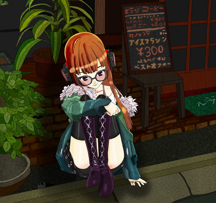 miny_boy's tweet photo. All by myself, don't wanna be all by myself anymore. #futaba #Persona3Reload #atlu https://t.co/A4JGzL31gm