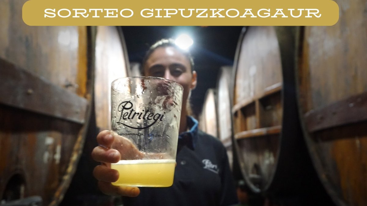 gipuzkoagaur's tweet photo. ¡SORTEO GIPUZKOAGAUR! COMIDA O CENA PARA DOS PERSONAS EN LA SIDRERÍA PETRITEGI DE ASTIGARRAGA.

Para participar sólo debes cumplir dos requisitos: ser seguidor de Gipuzkoagaur y compartir el sorteo.
Puedes participar hasta el 29 de febrero.
¡¡PARTICIPA!!
https://t.co/AevNVItfEb https://t.co/fMaVJoi89f
