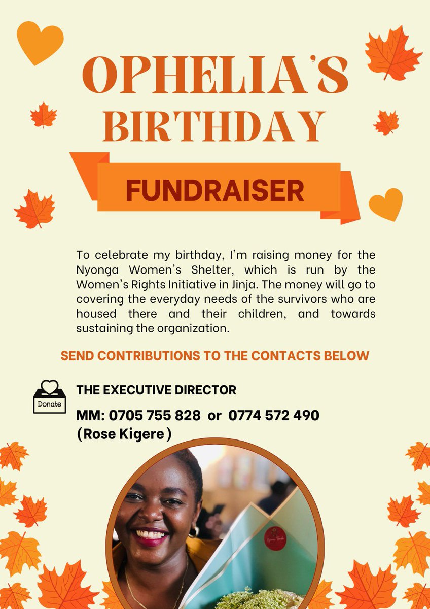 k_ophelia's tweet photo. Happy Pisces ♓️ season!!!

My birthday is tomorrow 🥳🥳🥳

To celebrate, I’m raising money for the Nyonga Women’s Shelter ran by @WoriUganda. Please consider becoming a monthly contributor to the work by joining their Patreon (link below) or giving a one time donation via MM 👇🏾 https://t.co/Ef1yYIyKJW