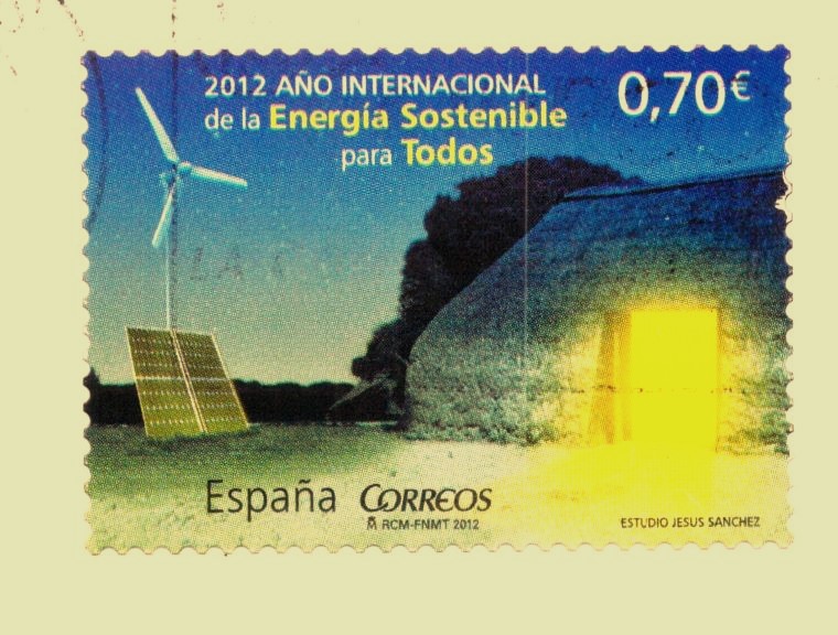 #Spain #EnergyForEveryone #philately #postage #fdc 
Issue: Spain Energy For Everyone Stamp 2012

Type: Stamp

Number of Stamps: 1

Stamps Denomination: 0.70 (€)

Issue Date:    2012

Issued By:  Spain POST
stampsartmuseum.com/spain-energy-f…
