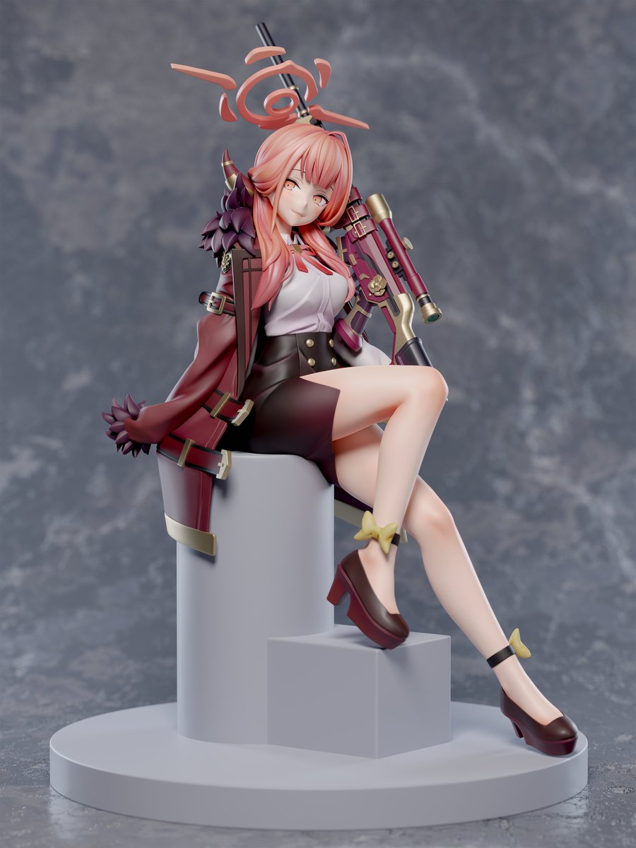 渲染成这样🥰🥰🥰

#ブルアカ
#BlueArchive