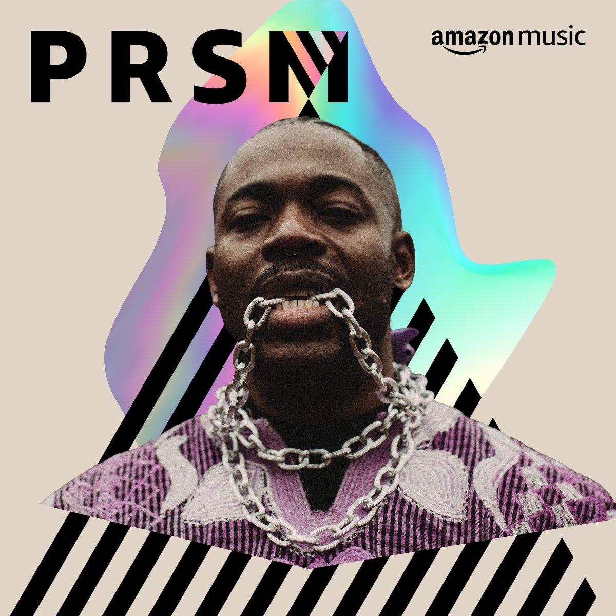 and speaking of @lovemauvey, check out this amazing support from @amazonmusic! the cover of the PRSM playlist, and if that was not enough, he is also on the Amazon Music billboard in downtown Toronto! Wowza! Congratulations Mauvey!