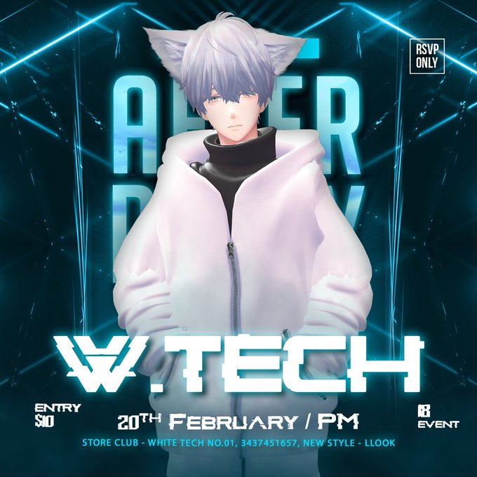㊗White Tech for MINASE 発売㊗ 恒例のツイートRT♾で抽選3名様にギフトを送りしますキャンペーンです 白と黒のフード＆ブーツ付き衣装セットを作りました💖 ※抽選対象はDMを受け取れる方のみとさせていただきます ※他アバターへの対応希望がありましたらリプへ  https://t<a href="/tag/booth_pm"class="tags"><span>#booth_pm</span></a>