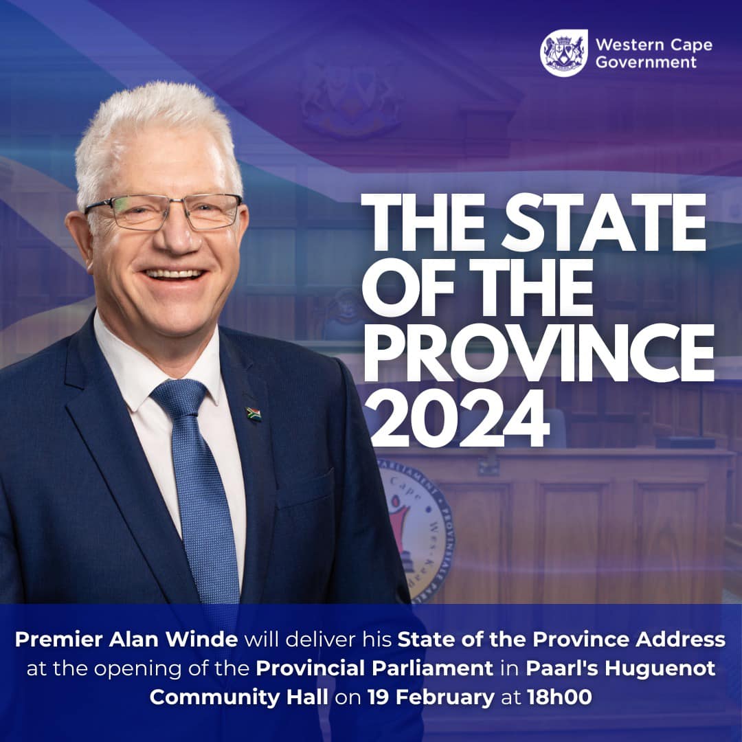 StellMun's tweet photo. Follow tonight's State of the Province Address live here: https://t.co/r4we8kKjS3
#WCSOPA2024 #WCSOPA https://t.co/zj9EKgJp8Z