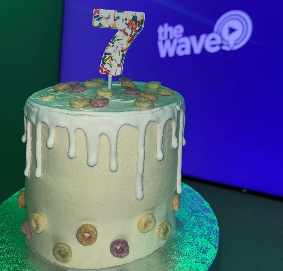 Happy birthday to us! Leigh and Claire at breakfast are 7 years old today. Thanks for listening and letting us keep doing this. Can you believe we got a brand new studio for our birthday 🤣🥂🎂 @djleighjones @TheClaireScott