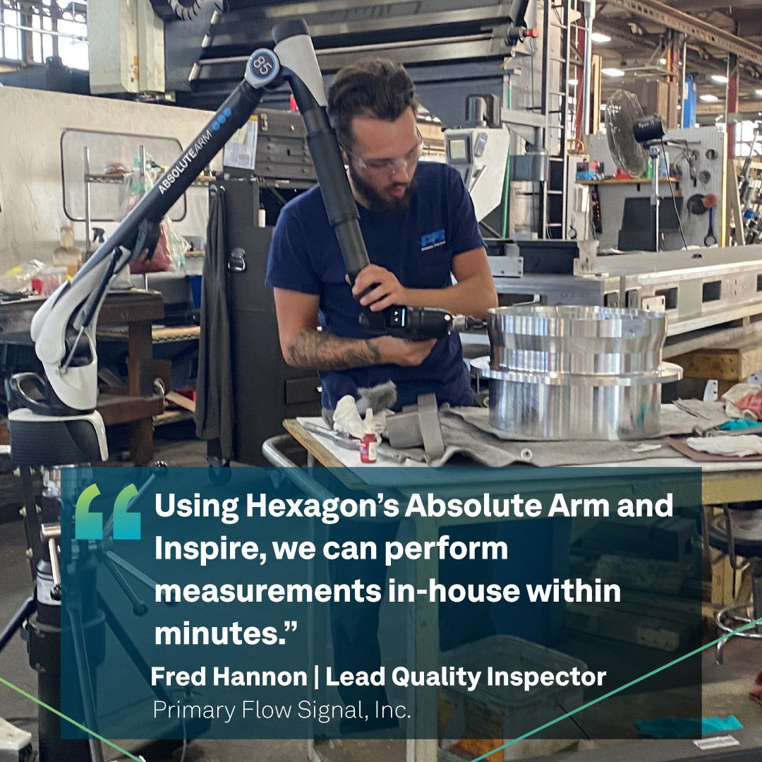 HexagonMI's tweet image. Thanks to Hexagon’s metrology solutions, @pflflowelements (Primary Flow Signal) is now able to perform fast and accurate large-scale measurements in minutes, not months.

🗞️ Read the whole story in #EngineeringReality magazine 👉 hxgn.biz/3UKfxqA