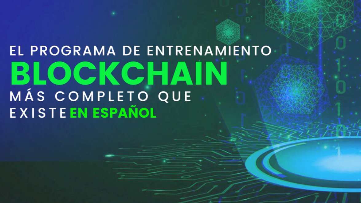 ¡Bienvenido a la 4ta iteración del curso más completo de Blockchain (en español)!🚀

🎓BECA

La Web 3.0 es la tercera revolución del internet y está creando una disrupción en diversas industrias (desde finanzas hasta medicina). Gracias a su descentralización ha creado nuevos
