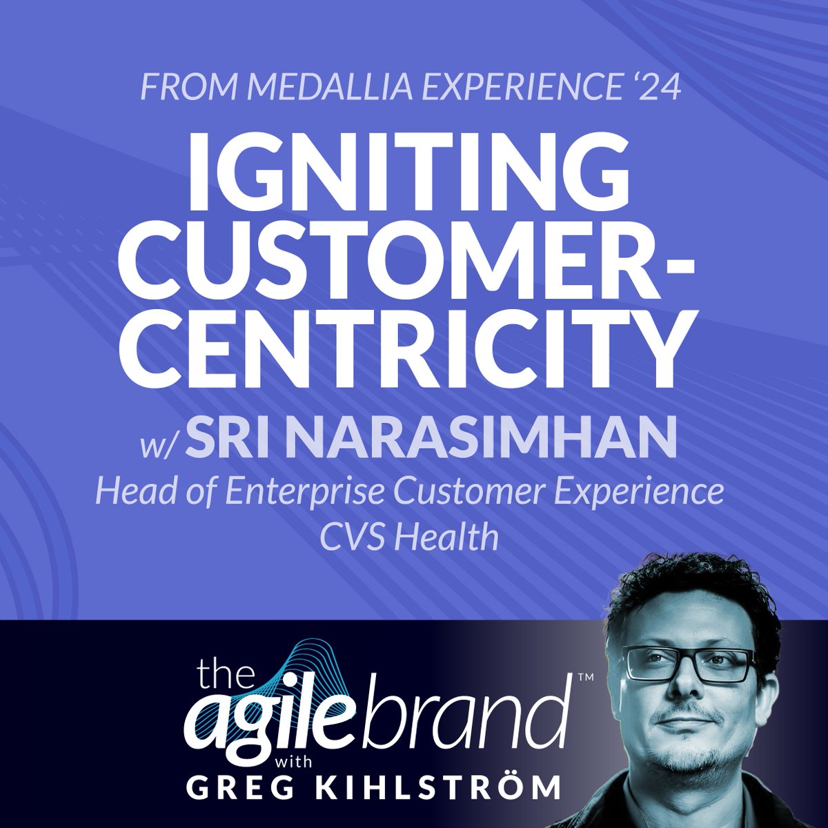 theagile_brand's tweet photo. 🔊 EPISODE 486: https://t.co/g7EpptMxQE @gregkihlstrom talks with Sri Narasimhan from CVS Health about building a culture of customer-centricity on the latest #podcast episode. 🎧
#customerdata #CX #CustomerService #CustomerExperience #marketingpodcast #martechpodcast https://t.co/URHsVYoj8J