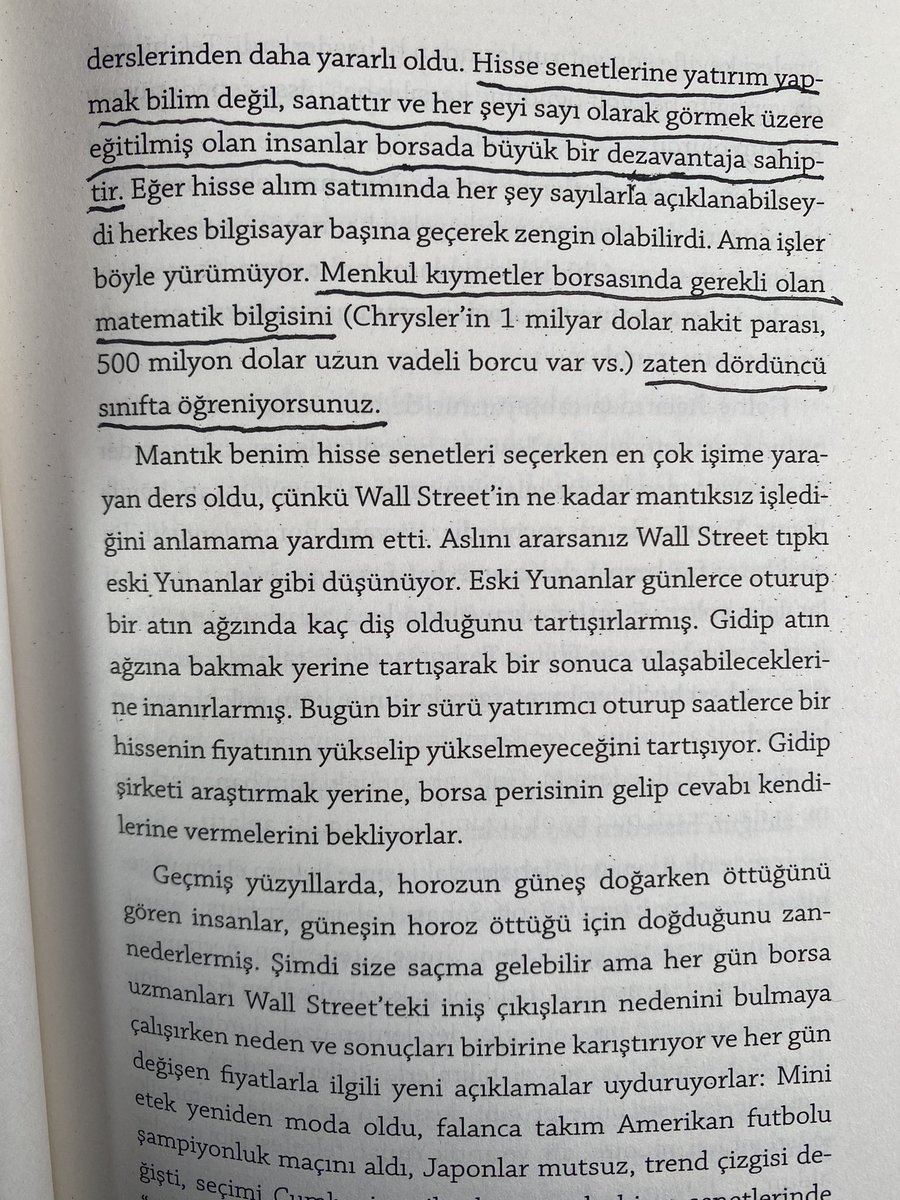 fire_ozgur's tweet photo. Bugün yazdığım yazıya bir katkıyı da Peter Lynch yapsın, o da benim gibi yatırımı bir sanat gibi görenlerden.

#borsa #hisse #bist100 https://t.co/mR1GVapImH