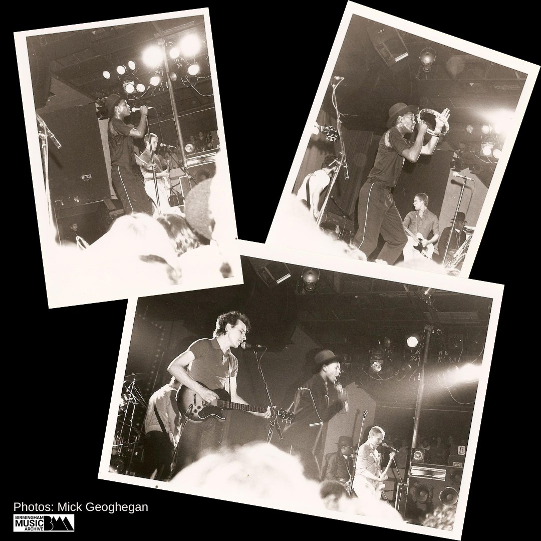 Happy birthday Dave Wakeling! Born this day 19th February 1956 in #Birmingham Here's Dave on guitar with The Beat, at the Top Rank in Brum in June 1980. 📷 Mick Geoghegan @MightyMighty_