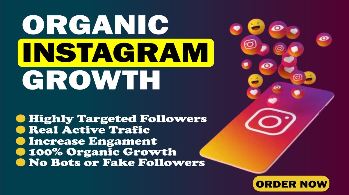 I will be Instagram marketing and promotion for super fast organic Instagram growth rebrand.ly/InstaGram-Orga… #instagram #socialmediamarketing #instagrmorganic