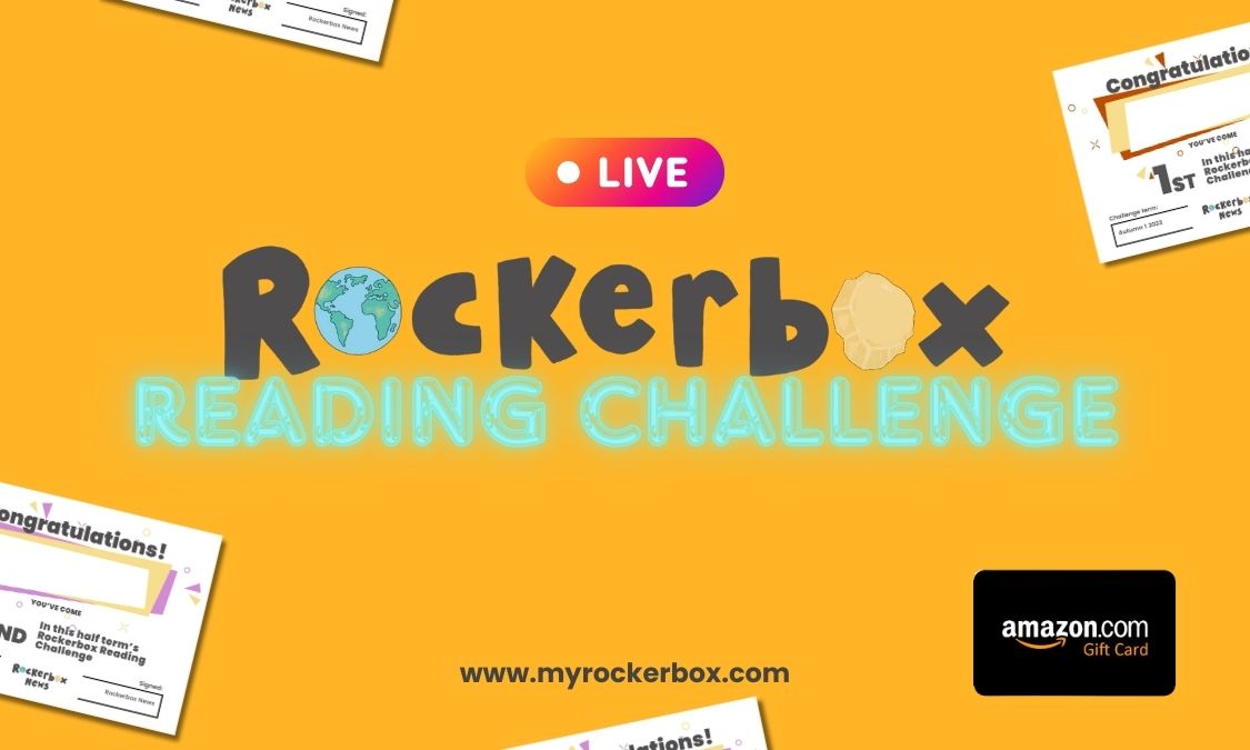 The Rockerbox Reading Challenge starts again today!

Read Rockerbox articles, answer questions, earn certificates, and compete for top spots! 

Winners get vouchers to enrich your classroom library with exciting non-fiction reads! 

#ReadingMotivation #ReadingChallenge
