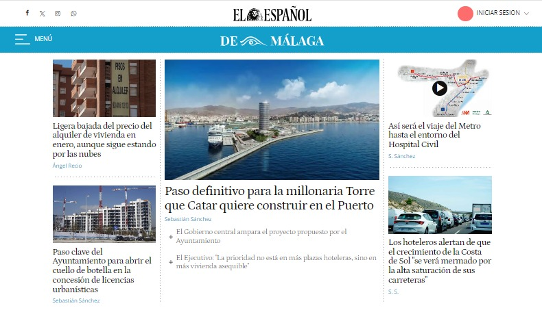 malaga_ee's tweet photo. 💻En EL ESPAÑOL #deMálaga estamos de estreno: hoy sale a la luz el nuevo diseño de nuestra página.

Más limpio, más visual, más interactivo. Más tuyo. 

https://t.co/oymhCpYVIu https://t.co/qAOh1LLtkF