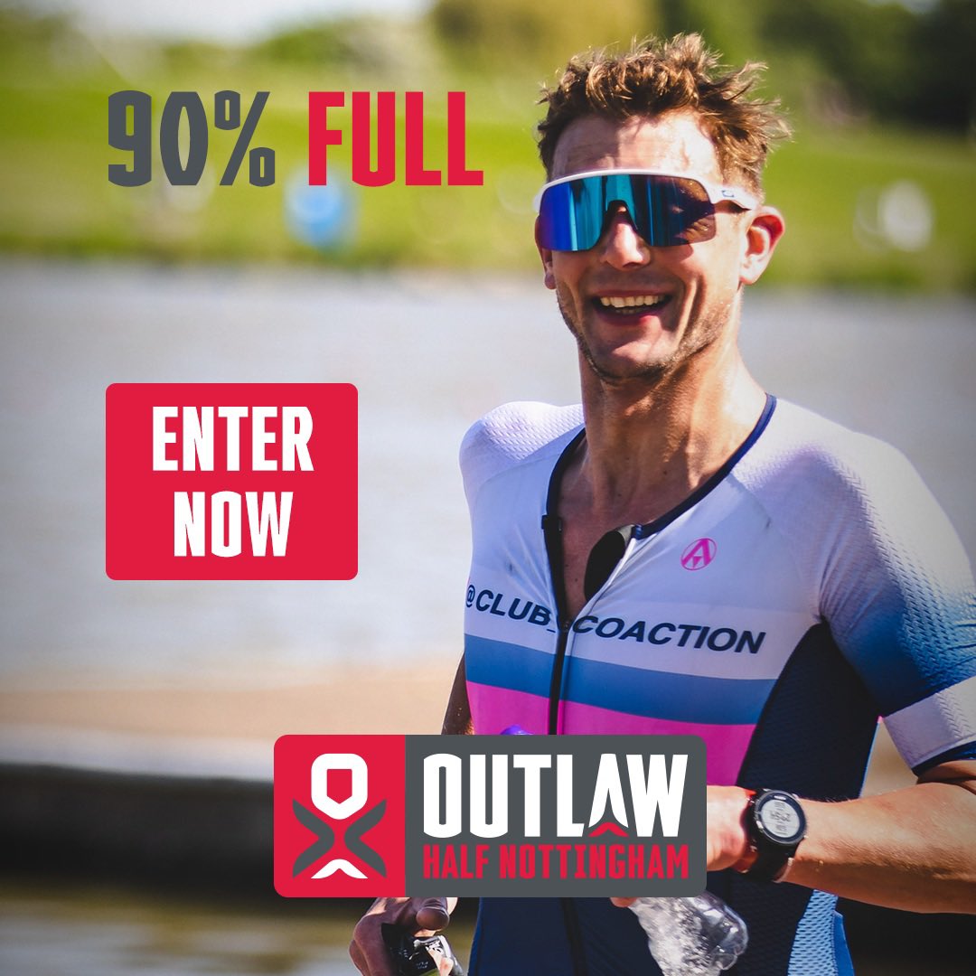 Three months to go. Not many places left! outlawtriathlon.com/events-listing/