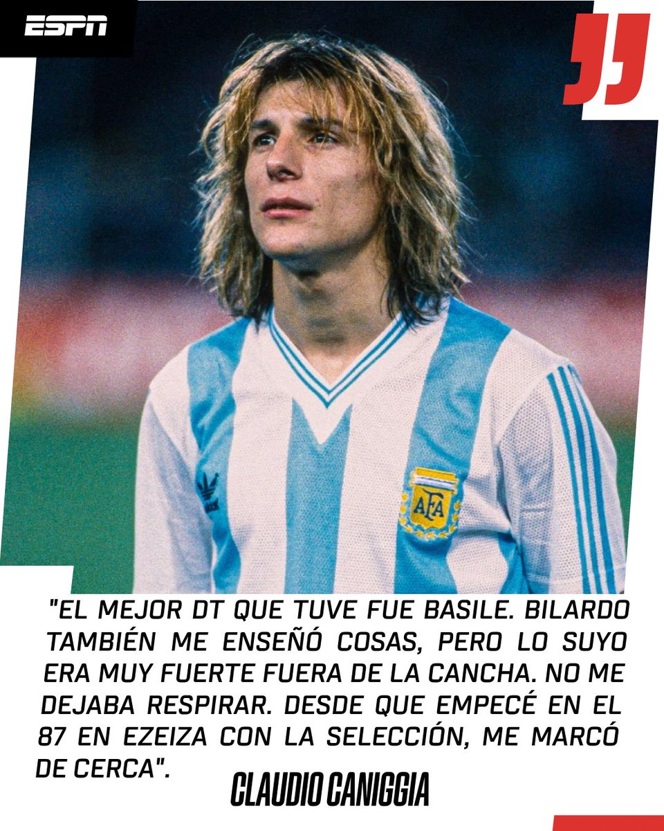 ESPNArgentina's tweet image. ⭐ A 19 AÑOS DE SU RETIRO, TRAS 19 AÑOS DE CARRERA

🌬️ ¡El hijo del viento! Un día como hoy pero en 2005, Claudio Paul #Caniggia anunciaba de manera pública su retiro del fútbol profesional.

🇦🇷 Vistió las camisetas de River, Boca, Verona, Roma, Atalanta, Rangers entre otros