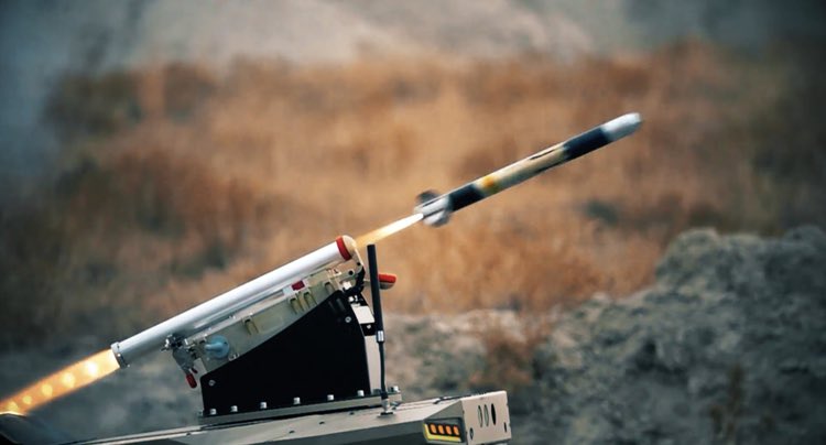 Dünyanın en küçük Lazer Güdümlü Mini Füze Sistemi METE!