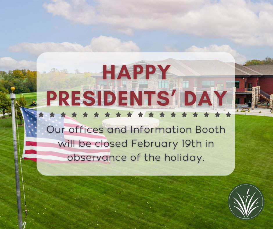 Mozingo Lake Recreation Park offices and Information Booth will be closed in observance of Presidents' Day on February 19th.