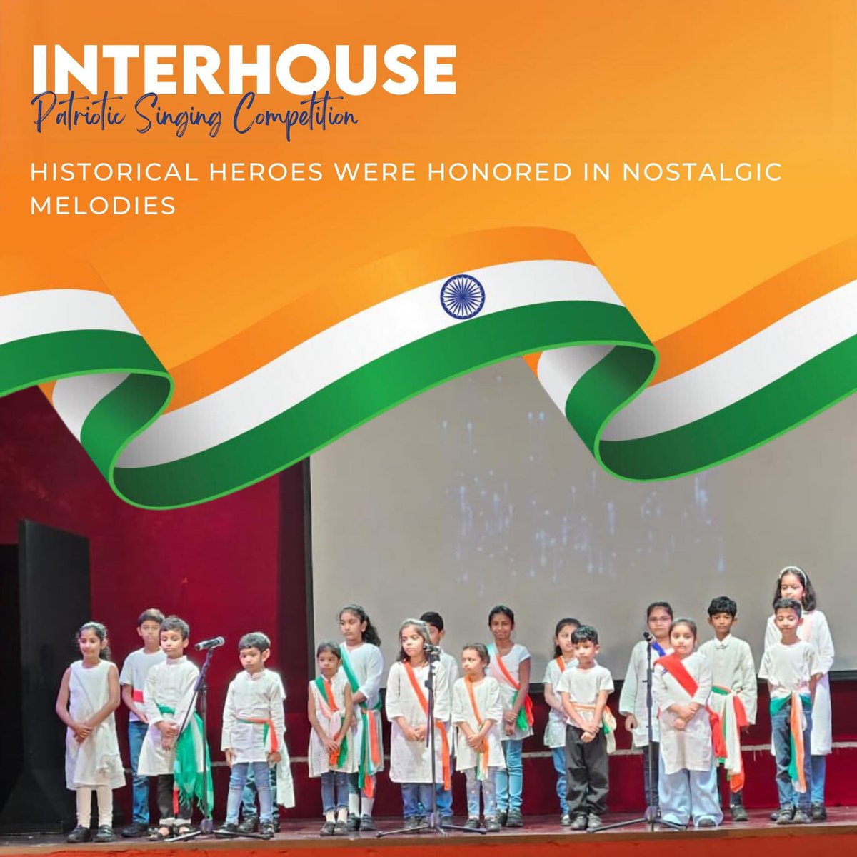 SMSHETTY_ISJC's tweet photo. 🎶🇮🇳 “Harmony and patriotism resonated through the halls of Bunts Sangha’s S M Shetty High School &amp; Junior College as we hosted a spectacular inter-house patriotic singing competition! 🏆 With voices united in national pride, our students delivered heart-stirring performances. https://t.co/3vZqkeEqka