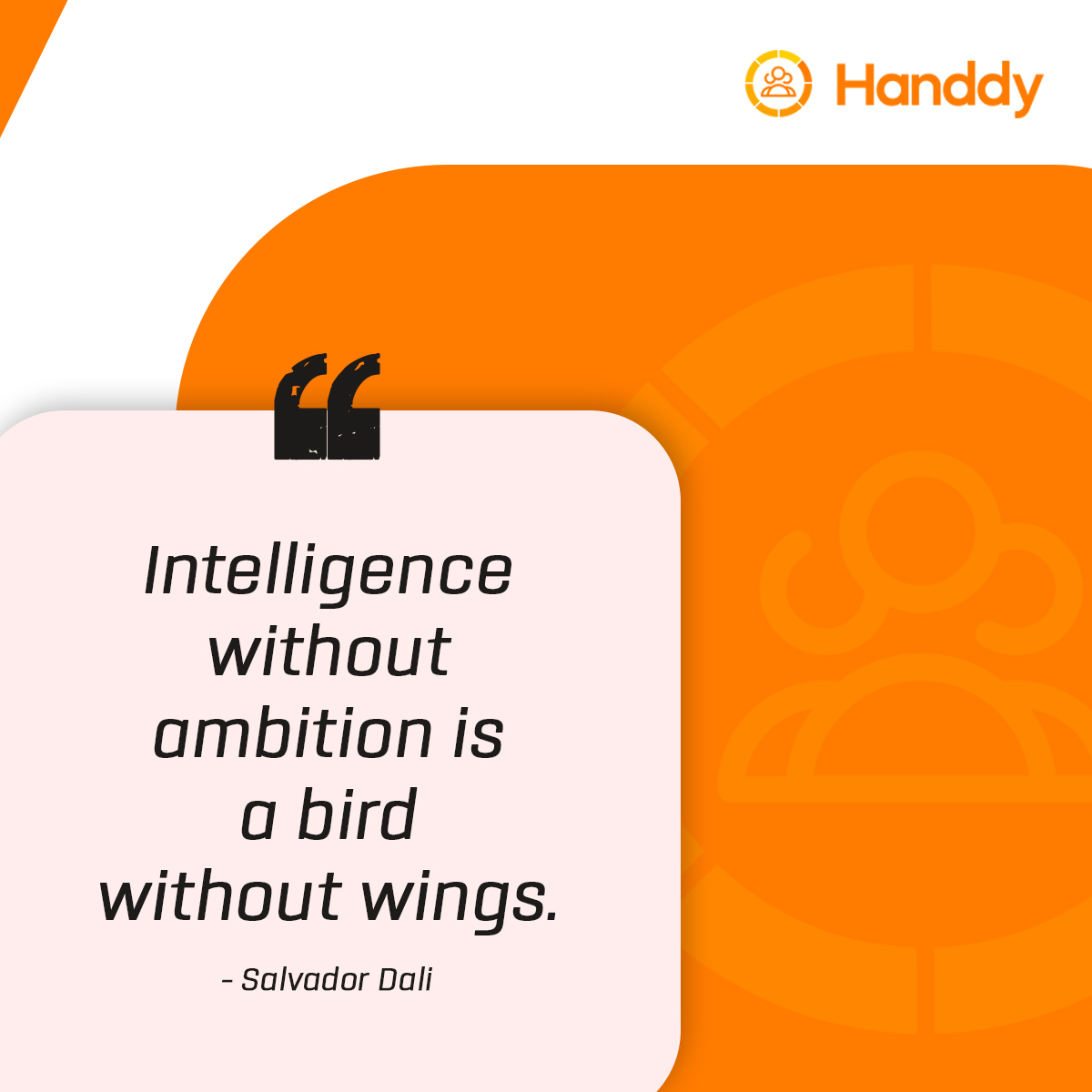 Fuel your intelligence with ambition! Like wings to a bird, ambition propels your intellect to soar. Embrace both to reach new heights of success . . . #handdy #SuccessMindset #DreamBigAchieveBig #Mondaymotivation #SuccessJourney #SuccessPrinciples #motivation #mondayvibes