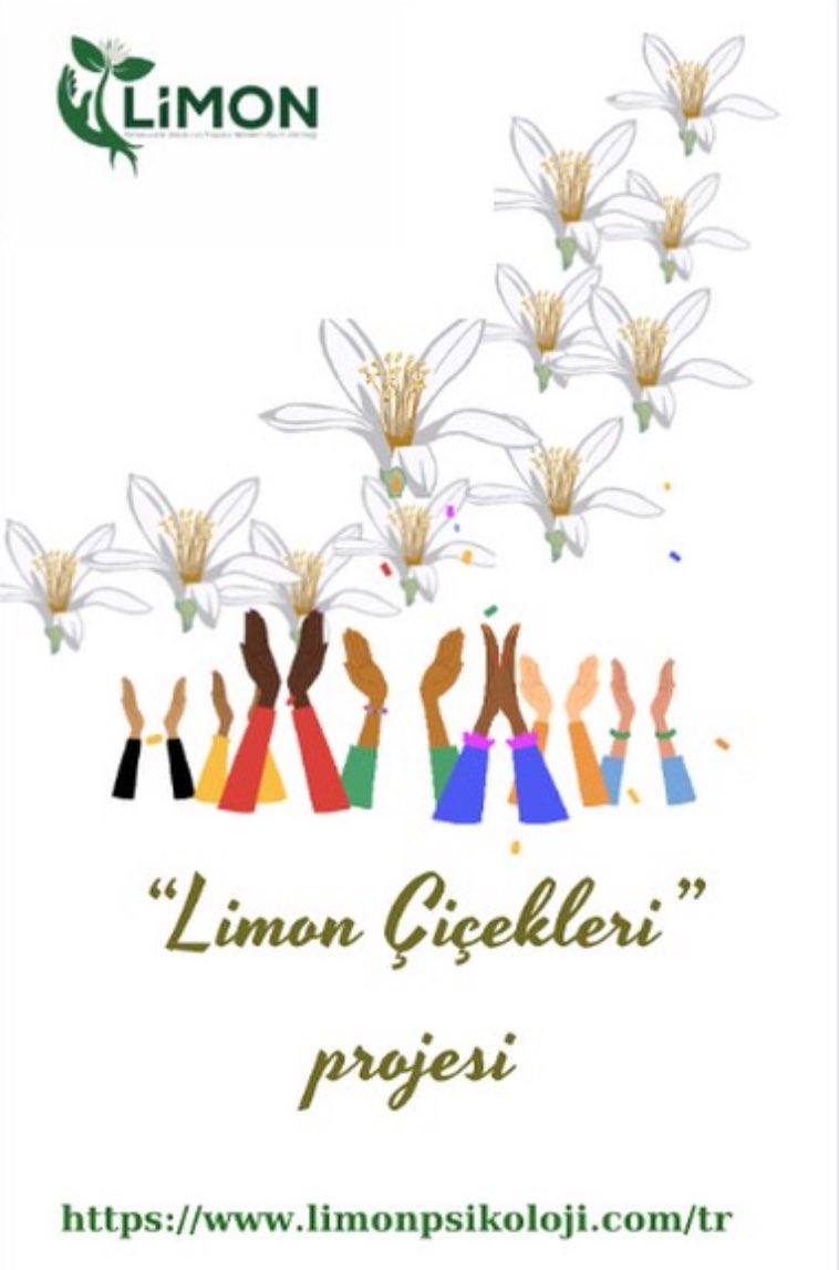 Limon Çiçekleri Projesi ile #6subat2023 depreminden etkilenen 11 ilimizde ebeveynlerini kaybeden 6-18 yaş grubu 11 çocuğumuzun psikososyal gelişimlerine destek olacağız. #LimonÇiçekleriProjesi #11il11çocuk 
#DepremiUnutmaUnutturma