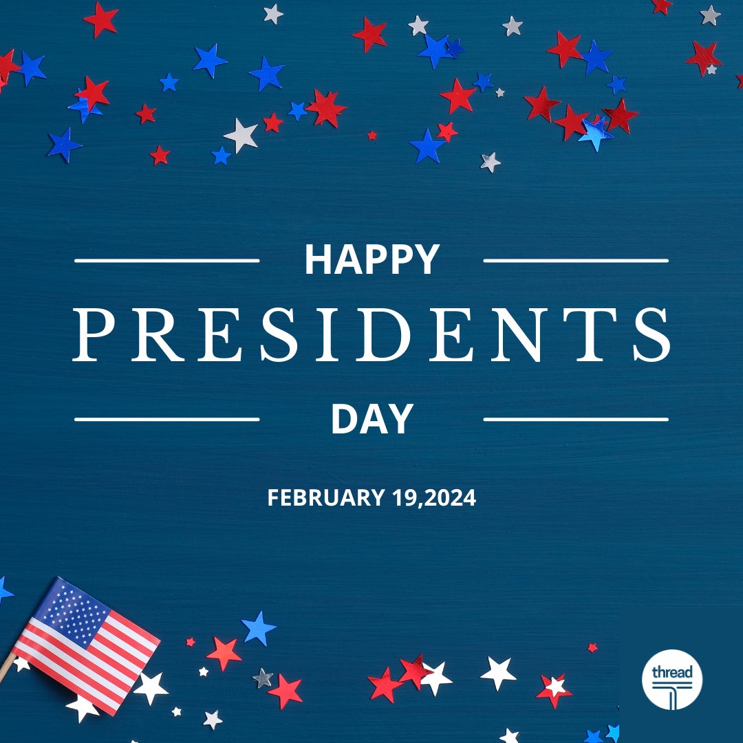 ThreadHCM's tweet image. 🎉 Happy Presidents&apos; Day from Thread! 🎩🇺🇸 Office closed today, but no worries - our HR &amp;amp; Payroll heroes have everything covered. 🦸‍♀️🦸‍♂️ Back tomorrow, energized and ready! Enjoy the day and celebrate leadership in all its forms! #PresidentsDay #ThreadTeam #HRHeroes #PayrollReady