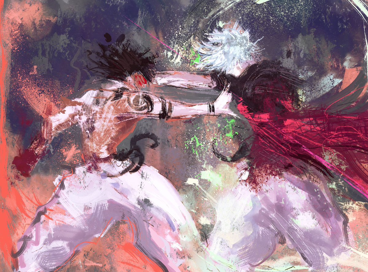 Dragon scales, repulsion, paired falling stars. 
 #呪術廻戦