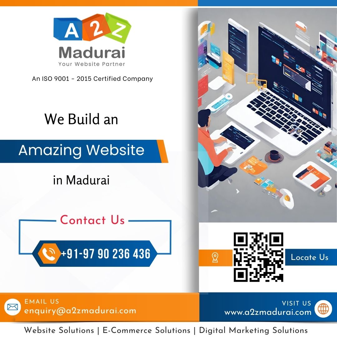 a2zmadurai's tweet image. We Build an Amazing Website in Madurai......
Website: a2zmadurai.com
Contact : 9790236436
#seoserviceinmadurai, #amazingwebsite, #creatingwebsite, #modernwebsite, #greatwebsite, #createbetterwebsites, #BestPaymentGateway, #WebSolutions, #creativewebdevelopment,