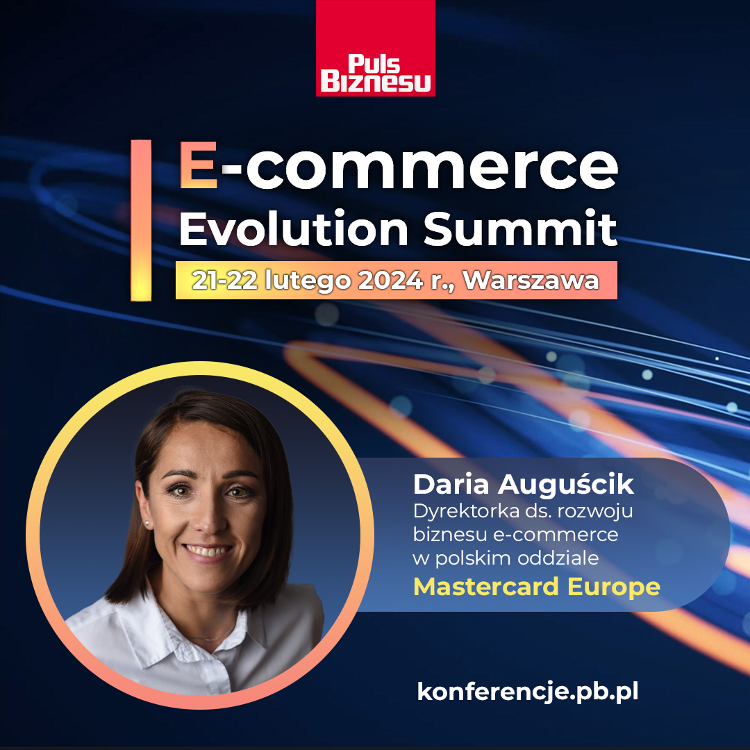 Już w środę 👉 E-commerce Evolution Summit organizowany przez @puls_biznesu. Podczas wydarzenia będzie możliwość obejrzenia wystąpień naszej ekspertki, Darii Auguścik, która będzie mówić o trendach w #ecommerce i ich wpływie na rozwój biznesu online, również za granicą.