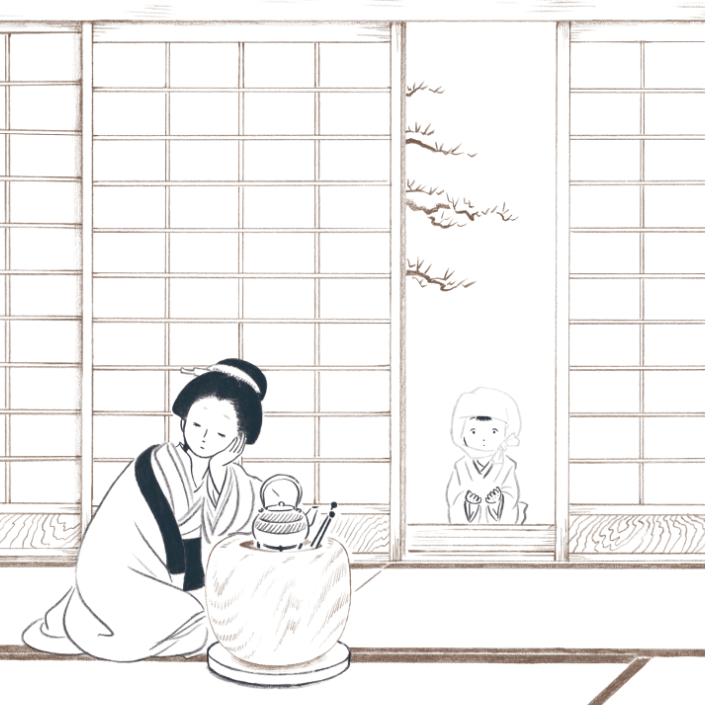 #着色ビフォーアフター 
これとこれをこうです (『そことかしこ』1巻より) 